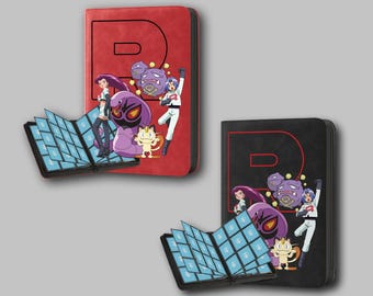 9-Pocket Team Rocket TCG Sideloading Binder