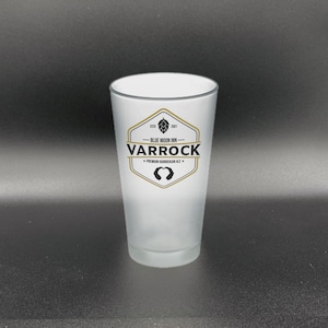 Blue Moon Inn Frosted Pint Glass, Varrock Pub Pint Glass, Blue Moon Inn Pint Glass, Varrock Brewing Pint Glass