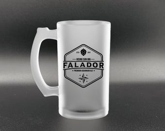 Falador Rising Sun Inn Frosted Beer Stein, RuneScape Beer Mug
