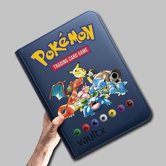 9-pocket GEN 1 VAULT X Vintage Replica PKMN Sideloading Binder - Etsy