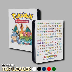 9-Pocket Kanto 151 PKMN TCG 324 Card TOPLOADER Binder