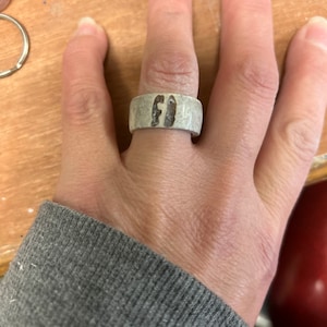Deer antler ring polished, Men’s ring, women’s ring, Hunters gift, Anniversary gift