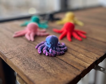 Fidget Toy | 3D Printed Articulated Octopus