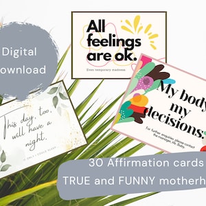 Bevestigingskaarten voor moederschap | Grappig moederschap | Mama cadeau | Cadeau voor babyshower