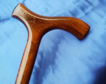 Brand new Beechwood derby handle walking stick cane UK seller