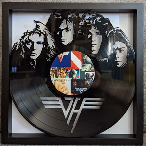 Van Halen Signed Diver Down Album Autographed Vinyl Record LP Replica  Christmas Gift / Birthday Gift / Anniversary Gift/ Valentine Gift Idea 