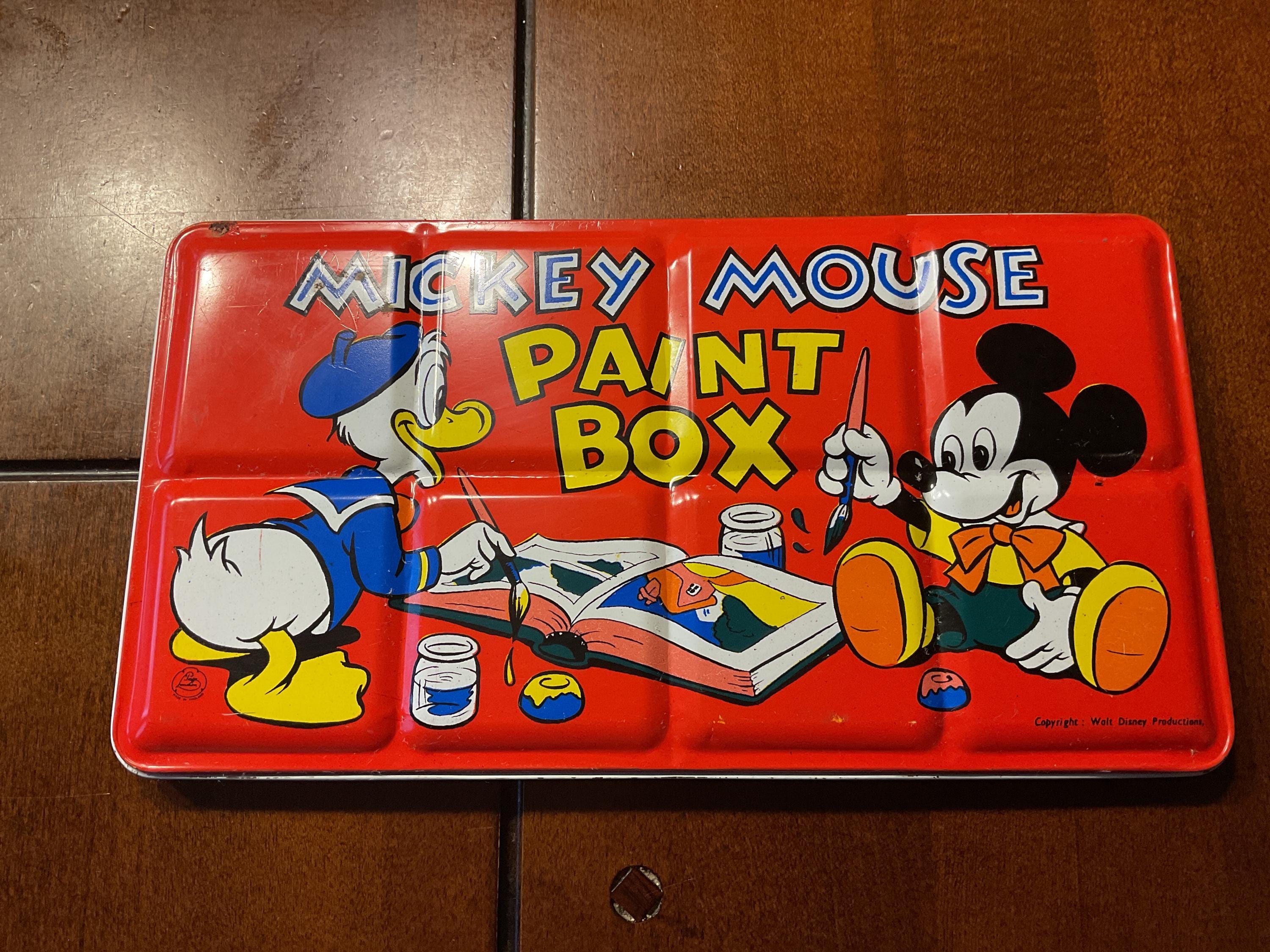 ♥ WALT DISNEY'S Mickey Mouse PAINT BOX ♥ ♥ WALT DISNEY'S Mickey Mouse PAINT BOX ♥ Mickey Mouse