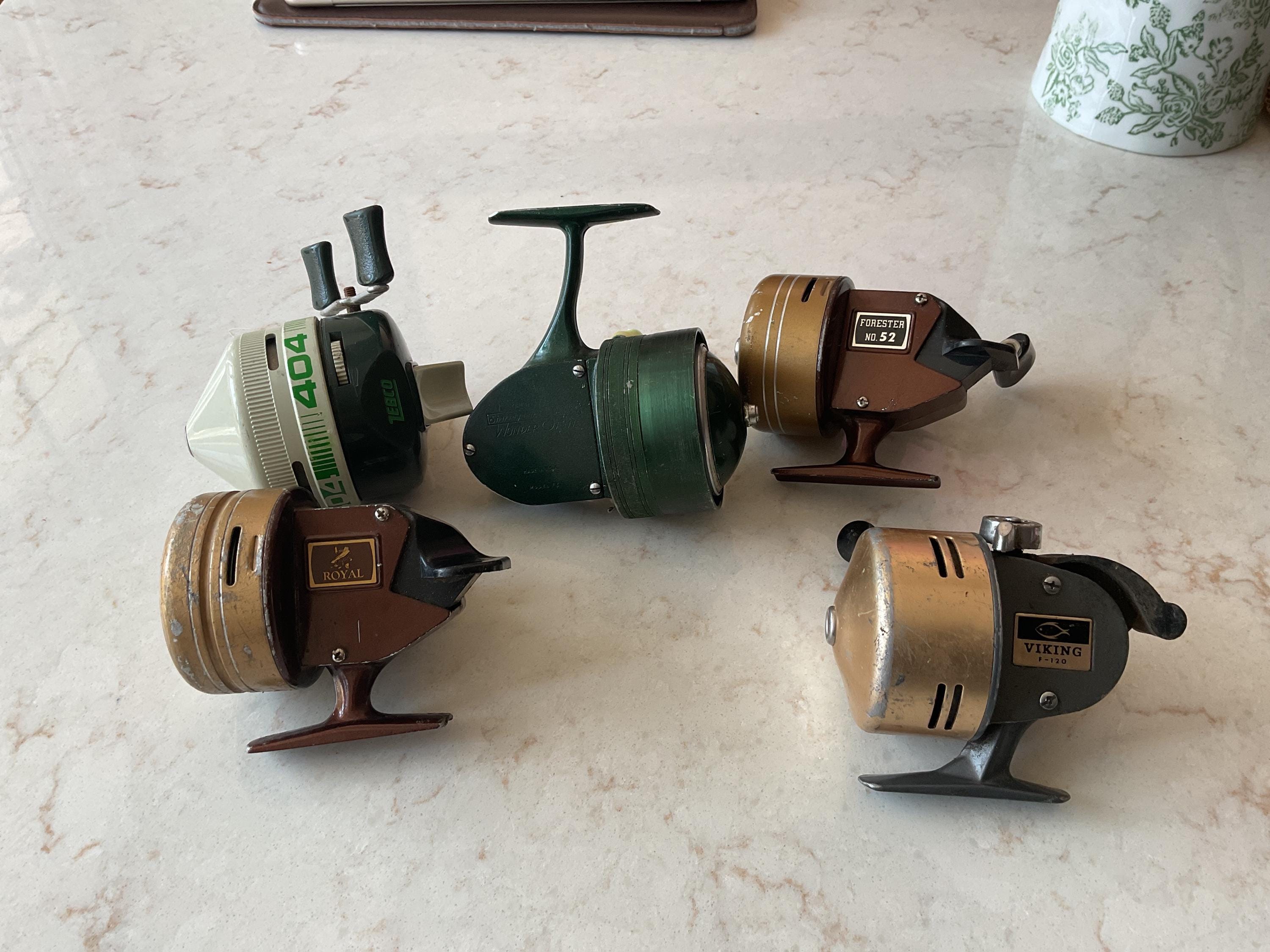 Vintage Spincast Reel - Etsy Canada