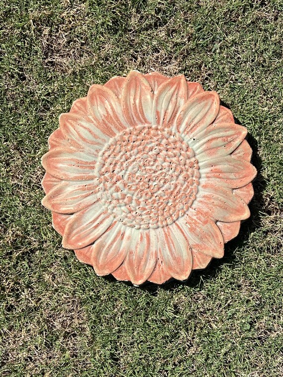 Yard Art Sunflower, Outdoor Paver, Country decoration, Mom Gift, Collectible, Novelty Gift