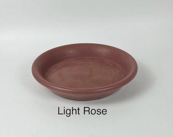 Platillo para plantas de 18 cm / Hormigón único / Bandeja de goteo / Plato para anillos y joyas / Regalo de baratija / Diseño personalizado