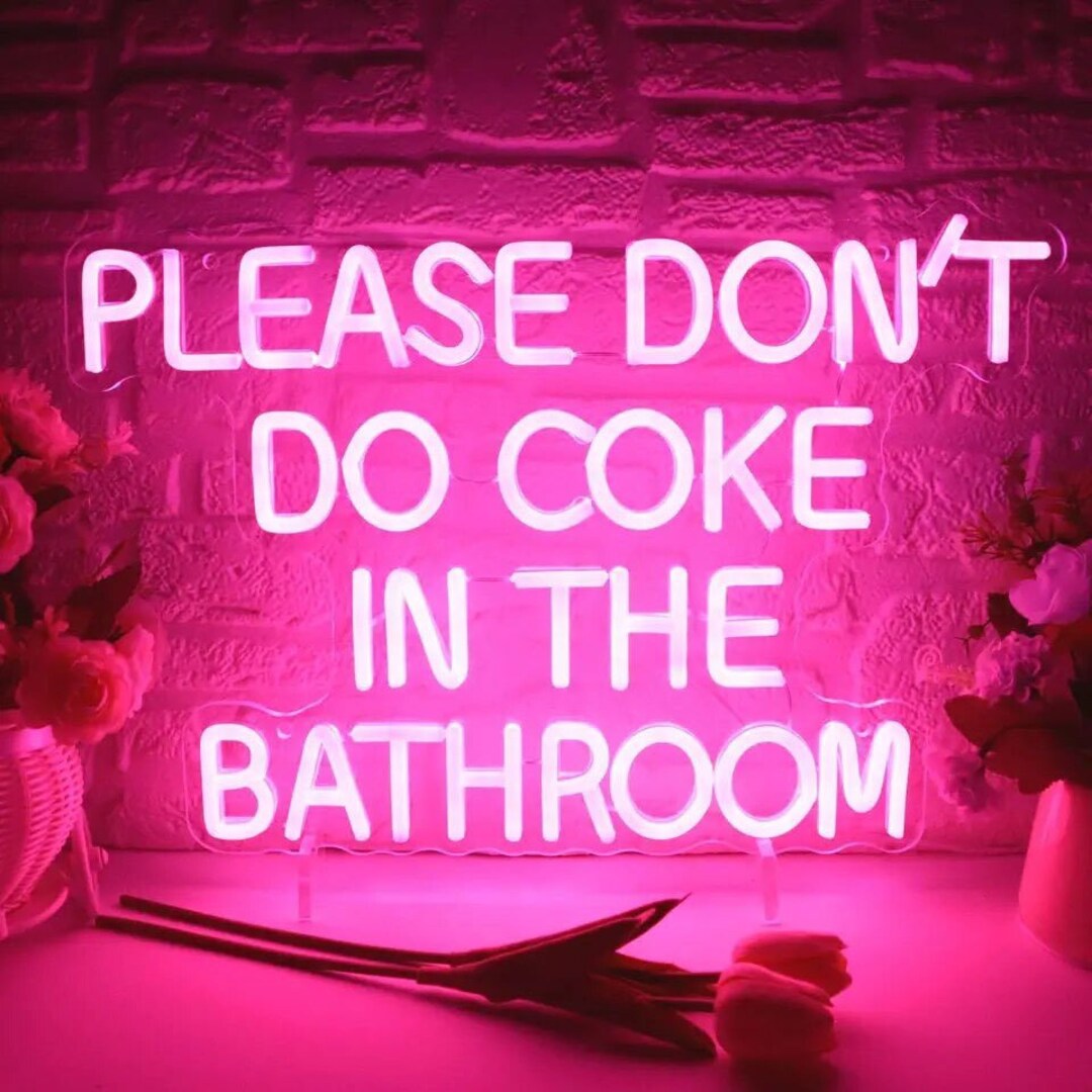 Bathroom Neon Sign LED Neon Light for Bathroom Wall Decor - Etsy