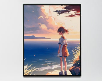 Anime beach - Etsy México Anime beach - Etsy México
