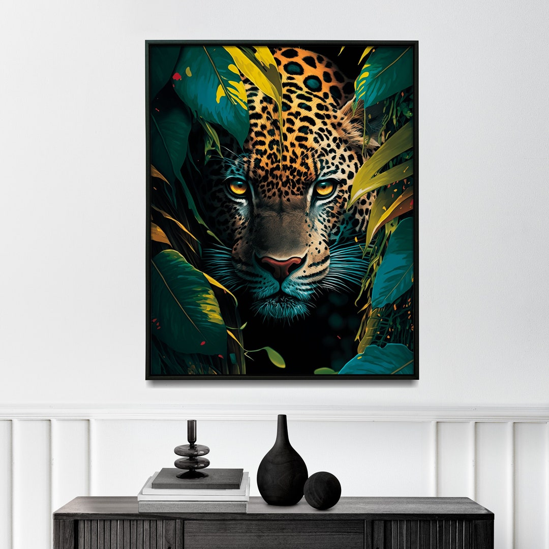 豹の戦士 シルクスクリーンアート 豹の戦士 シルクスクリーンアート 豹の戦士 シルクスクリーンアート