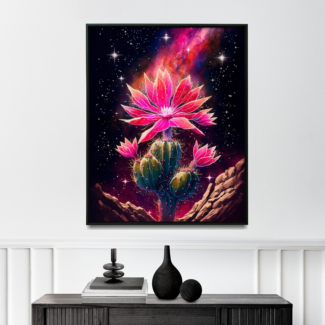 Aquarell Kaktus Wand Kunst Druck, Wüste Botanische Poster, Natur Pflanze Illustration, Digitaler Download Kunst, Boho Rustikale Wohnkultur Druckbare