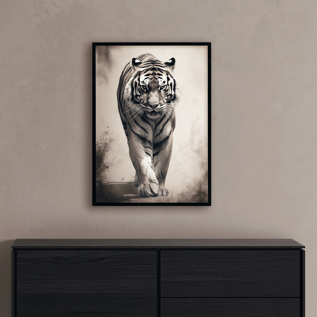 Tiger Pencil Drawing Tiger Pencil Sketch Tiger Art Illustration
