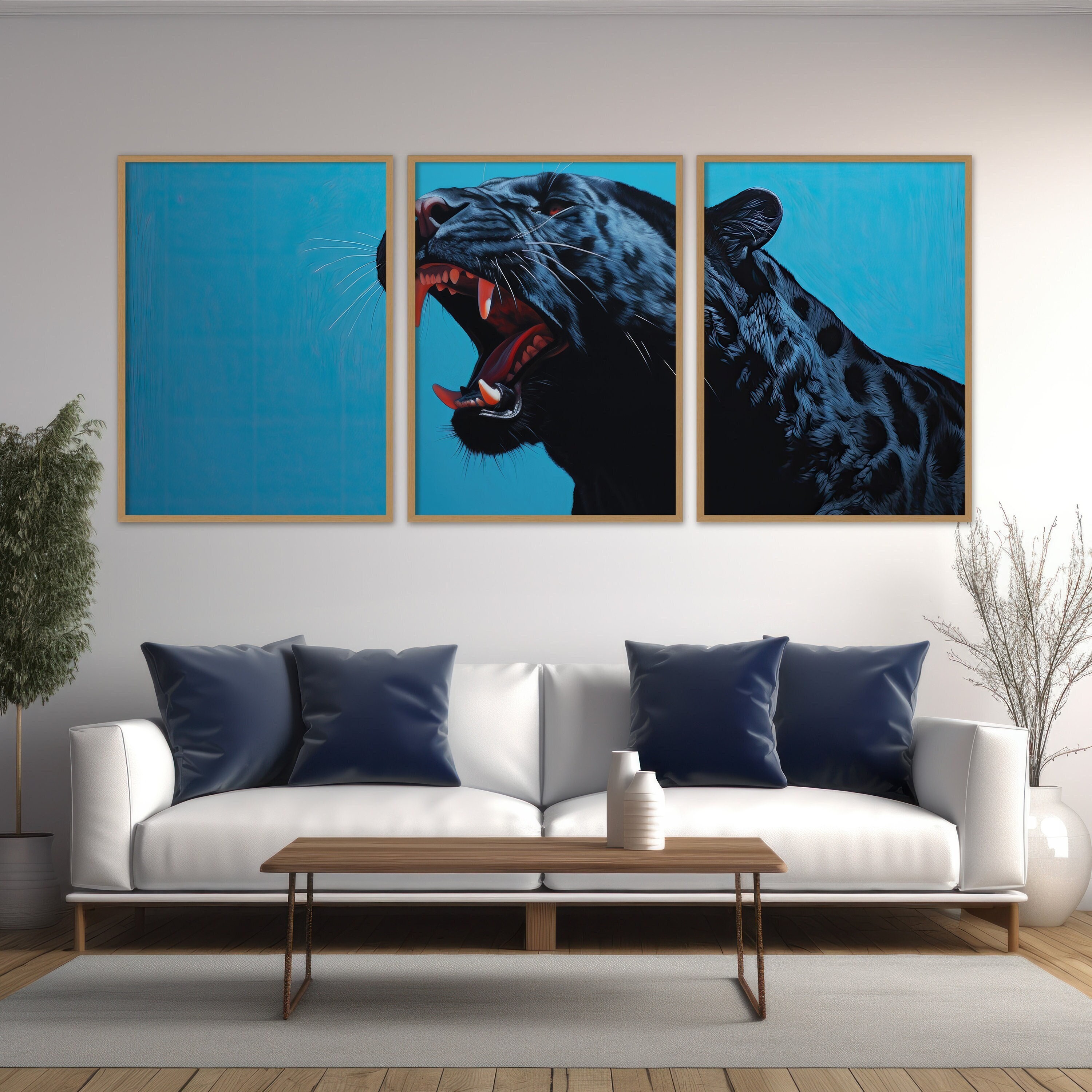 Black panther couch deals