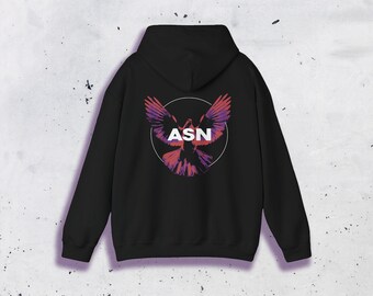 ASN Dove Hoodie – Streetwear Graphic Hoodie | Aesthetic Oversized Unisex Hoodie | Bold Urban Fashion Sweatshirt