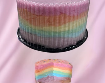 Fresh Cotton Candy Layered Cake, Birthday/Special Occassions/Baby Shower/Wedding Shower/Weddings