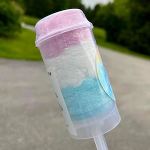 Americana Cotton Candy Patriotic Push-Pop Favor