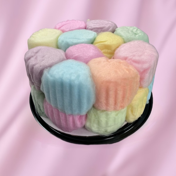 Fresh Cotton Candy Pull Apart Puff Cake, Birthday/Special Occassions/Baby Shower/Wedding Shower/Weddings