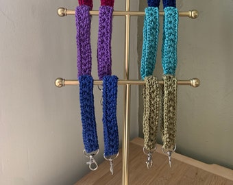 Crochet Keychain Wristlet