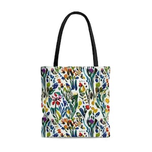 Floral Pattern Tote Bag