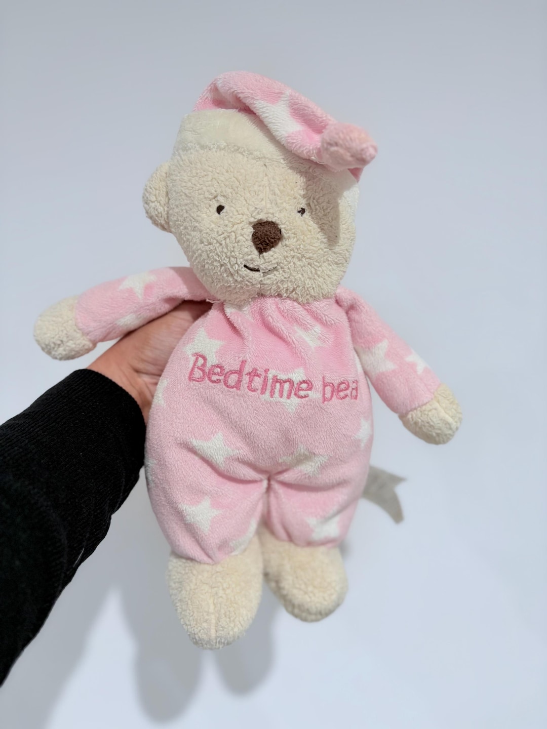 Vintage Baby Girl Pink Mothercare Stars My 1st Bedtime Bear Comforter vintage-baby-girl-pink-mothercare-stars-my-1st-bedtime-bear-comforter