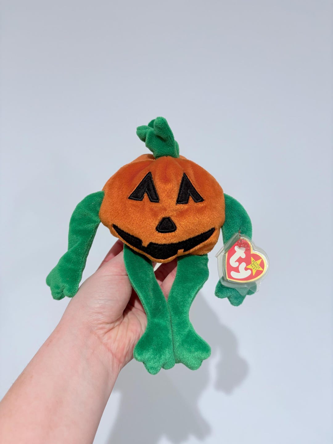 Figurine Ty Bonnet Bellie Trickster – Citrouille Orange Pour Halloween 2024, 15,2 Cm