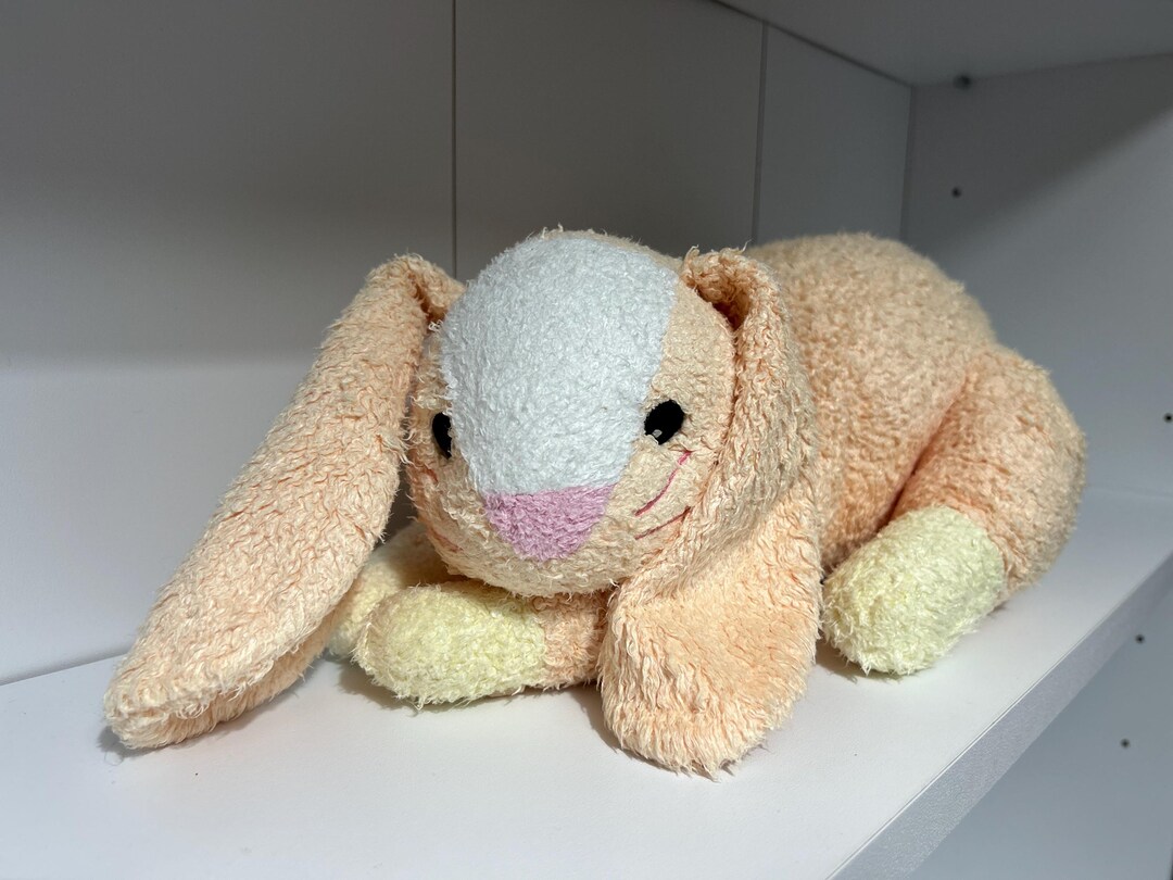 TY Pastel Baby Bunny Pillow Pals Rattle Beanie Babies - Etsy