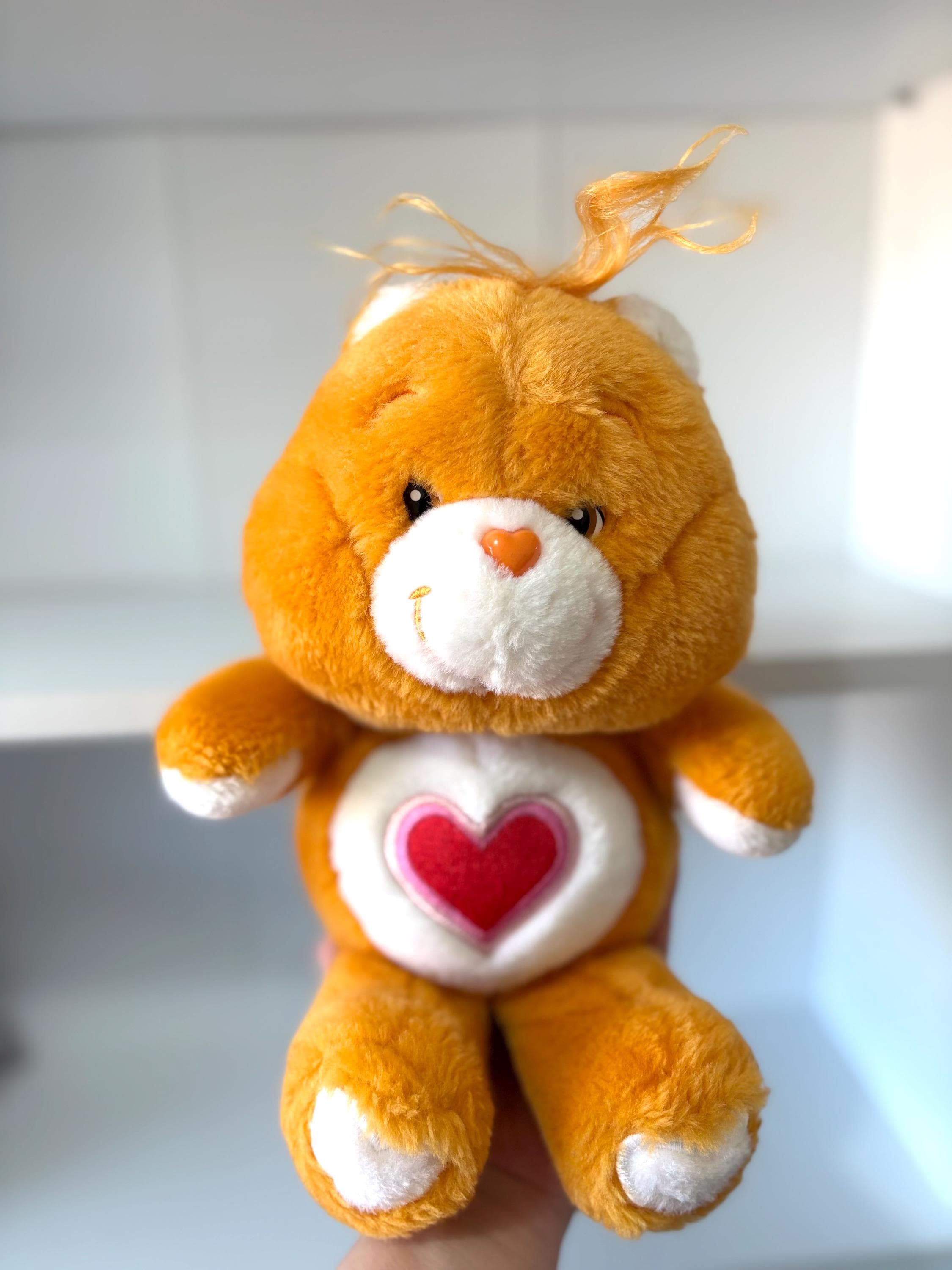 ケアベア　10cm オレンジ　テンダーハート ケアベア 10cm オレンジ テンダーハート ケアベア 10cm オレンジ
