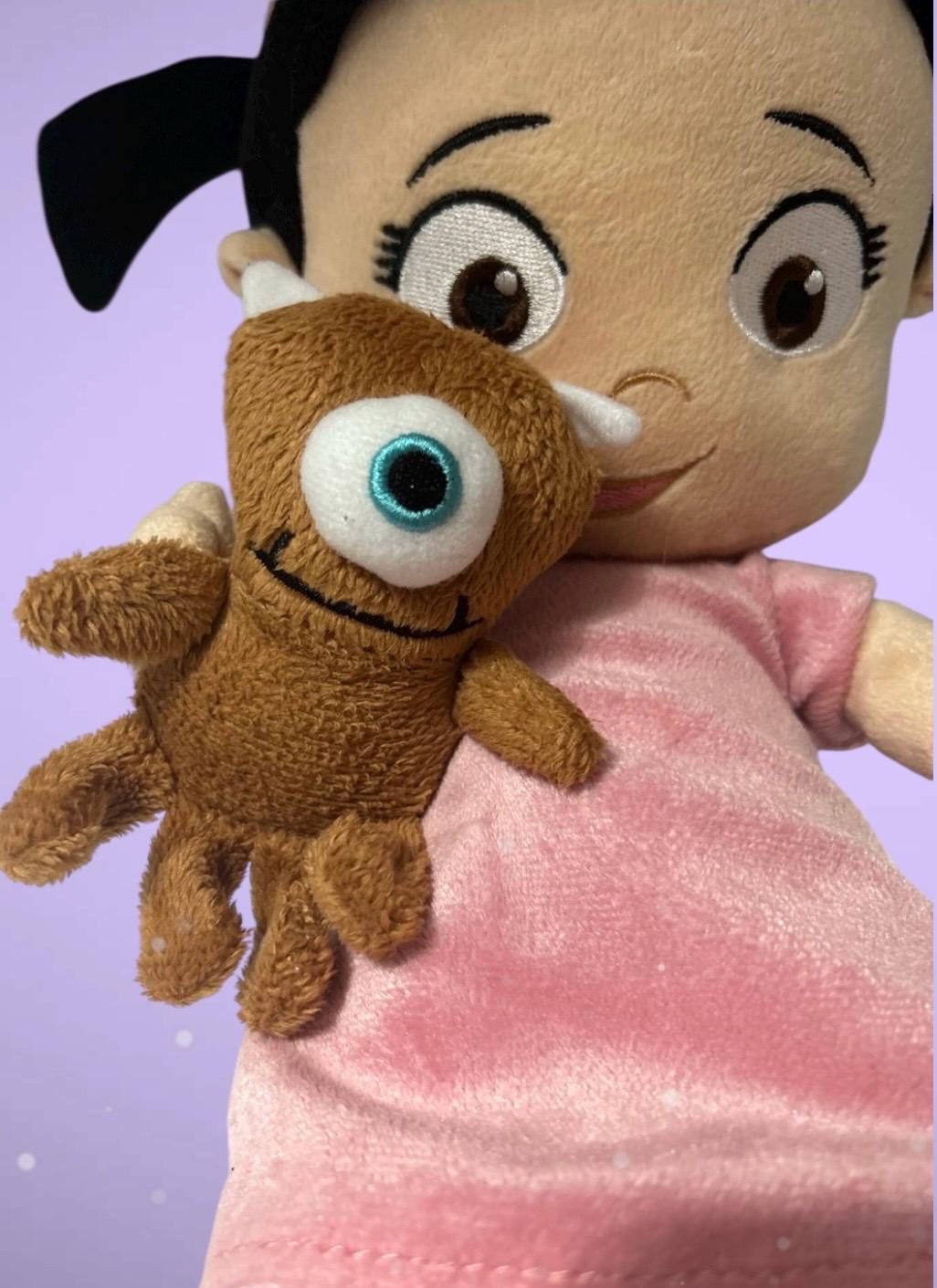 Boo & Little Mikey From Monster Inc Pixar Disney Soft Plush
