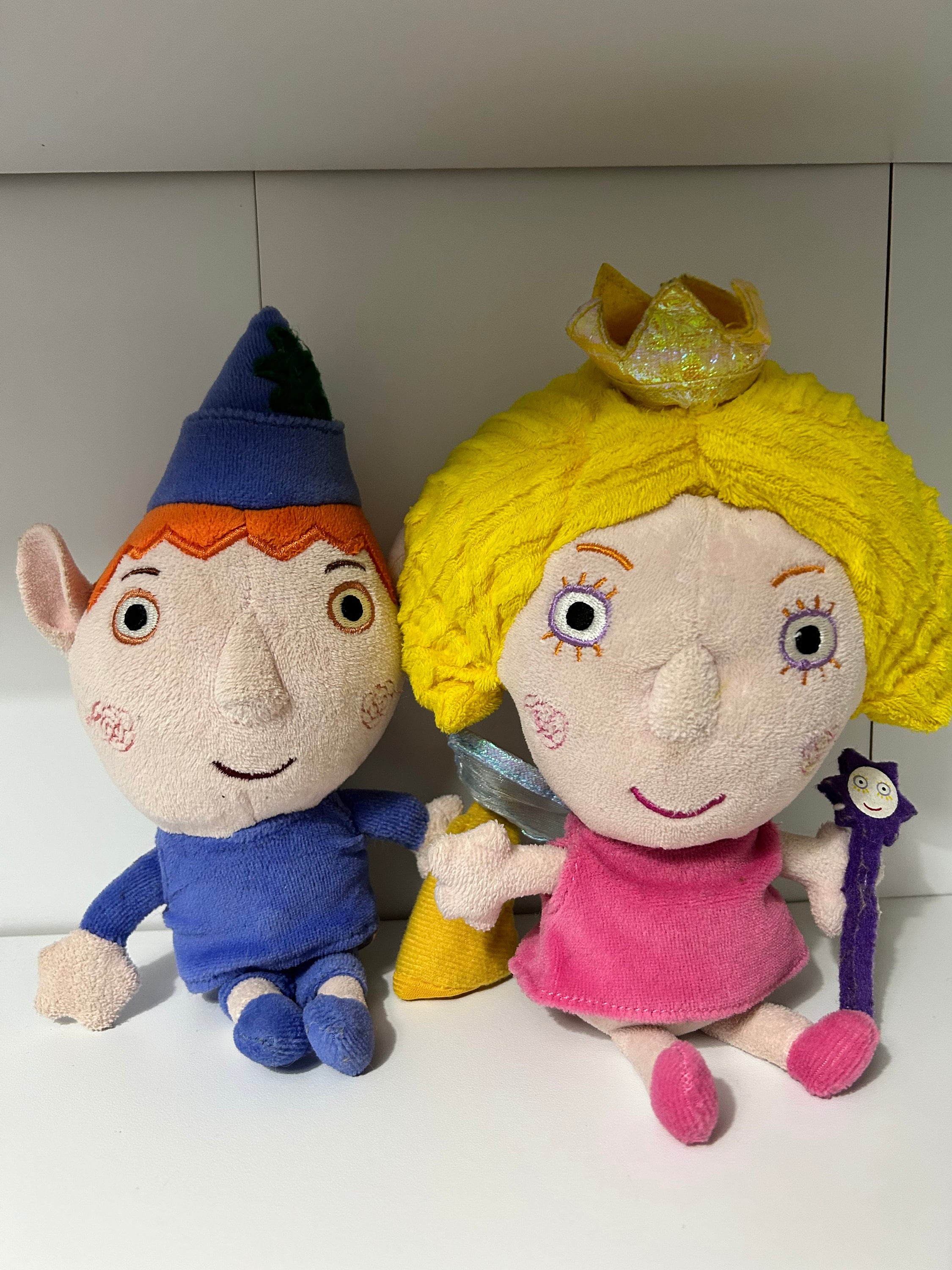 Talking Ben and Hollys Little Kingdom Bundle Ben and Holly Plush Soft Toys Retired Interactive Childrens Tv Ben Elf Princess Holly Etsy