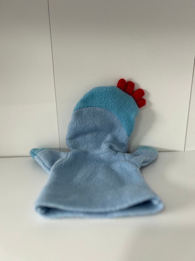 Hand Puppet in the Night Garden Iggle Piggle Blue Vintage Soft Toy
