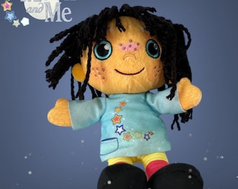 Moon and me Moon  Peppi nana doll soft toy |  moon baby, colly wobble, mr onion, sleepy dibillo plastic toy | CBeebies