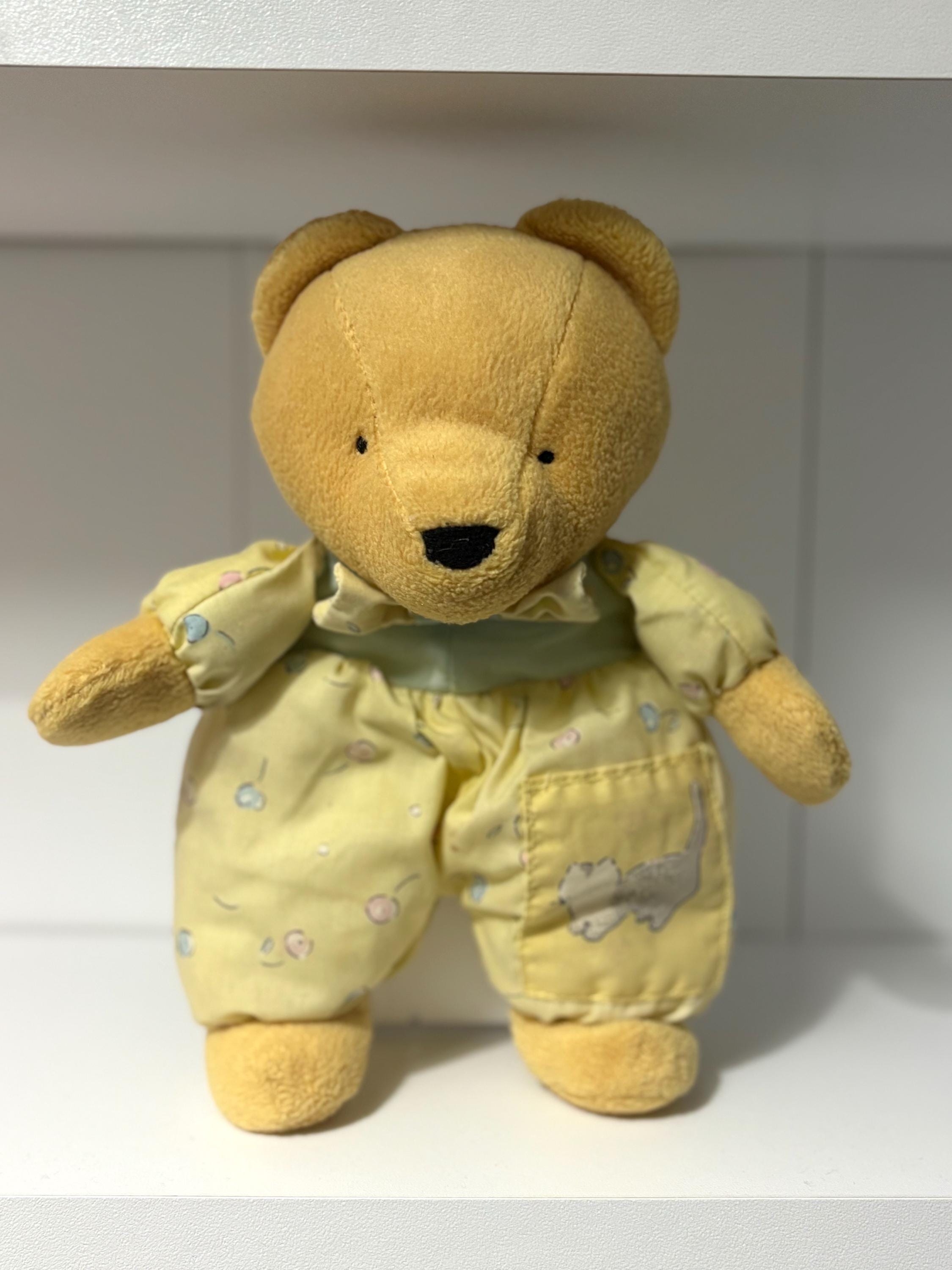 Vintage Mothercare Baby Bear, 1990s Plush With Cat Pocket - Etsy
