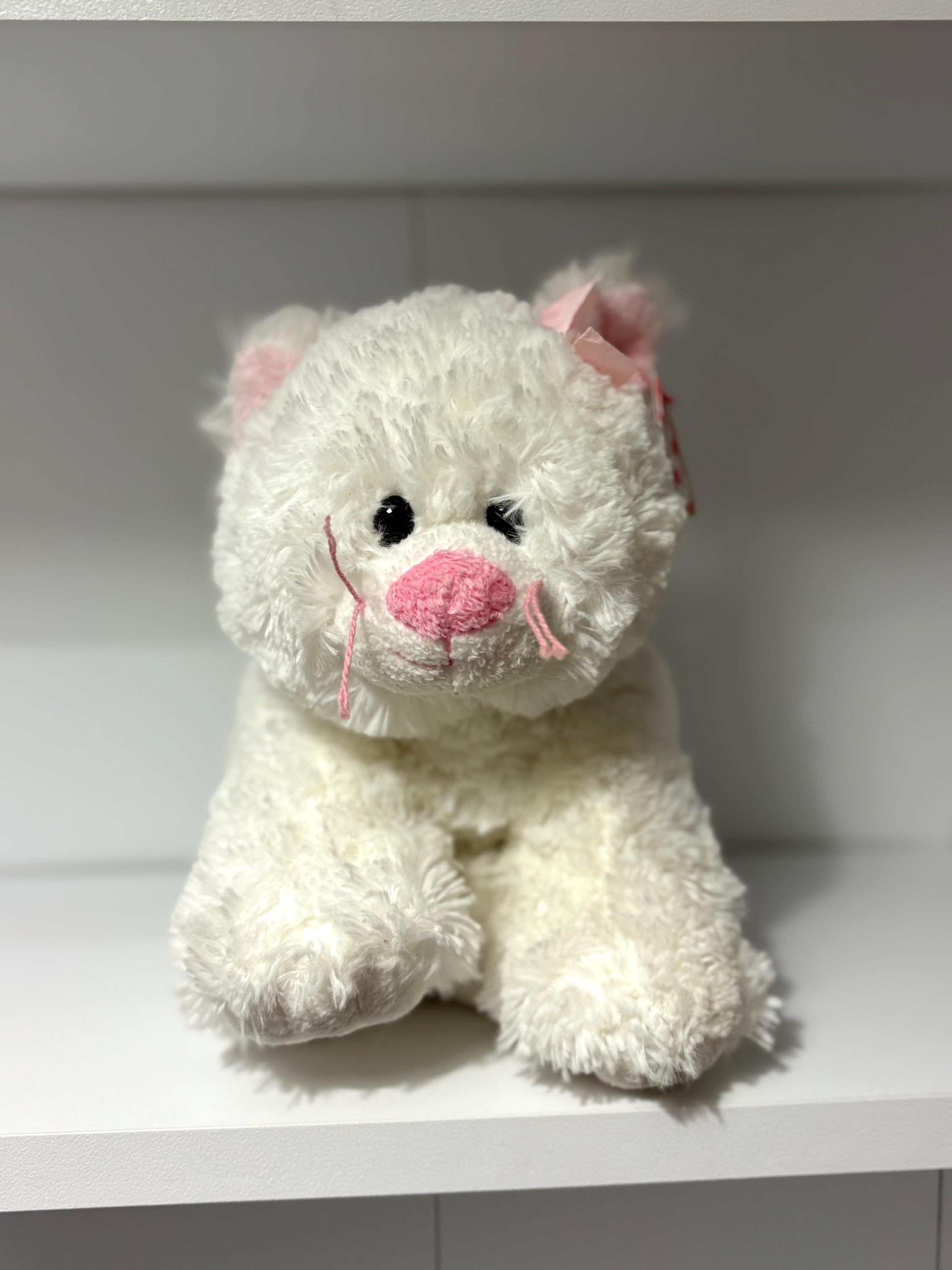 TY Classics Tart Plush Cat | 2006 Retired White Comforter - Etsy