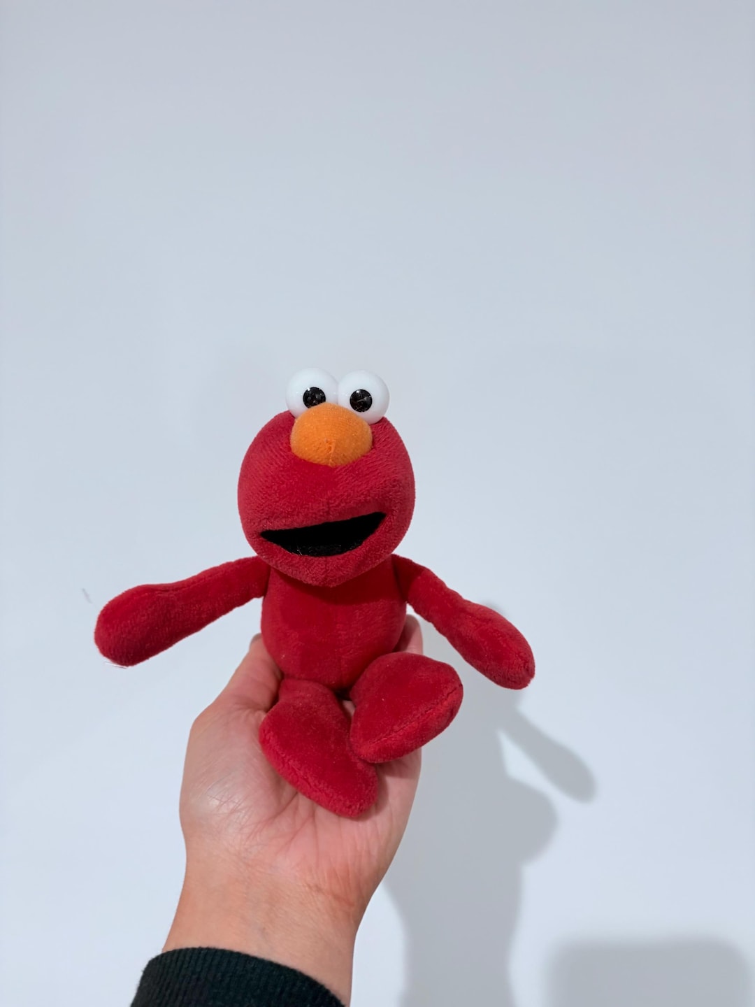 Vintage Elmo Beanie 123 Seseame Street Soft Plush Toy - Etsy