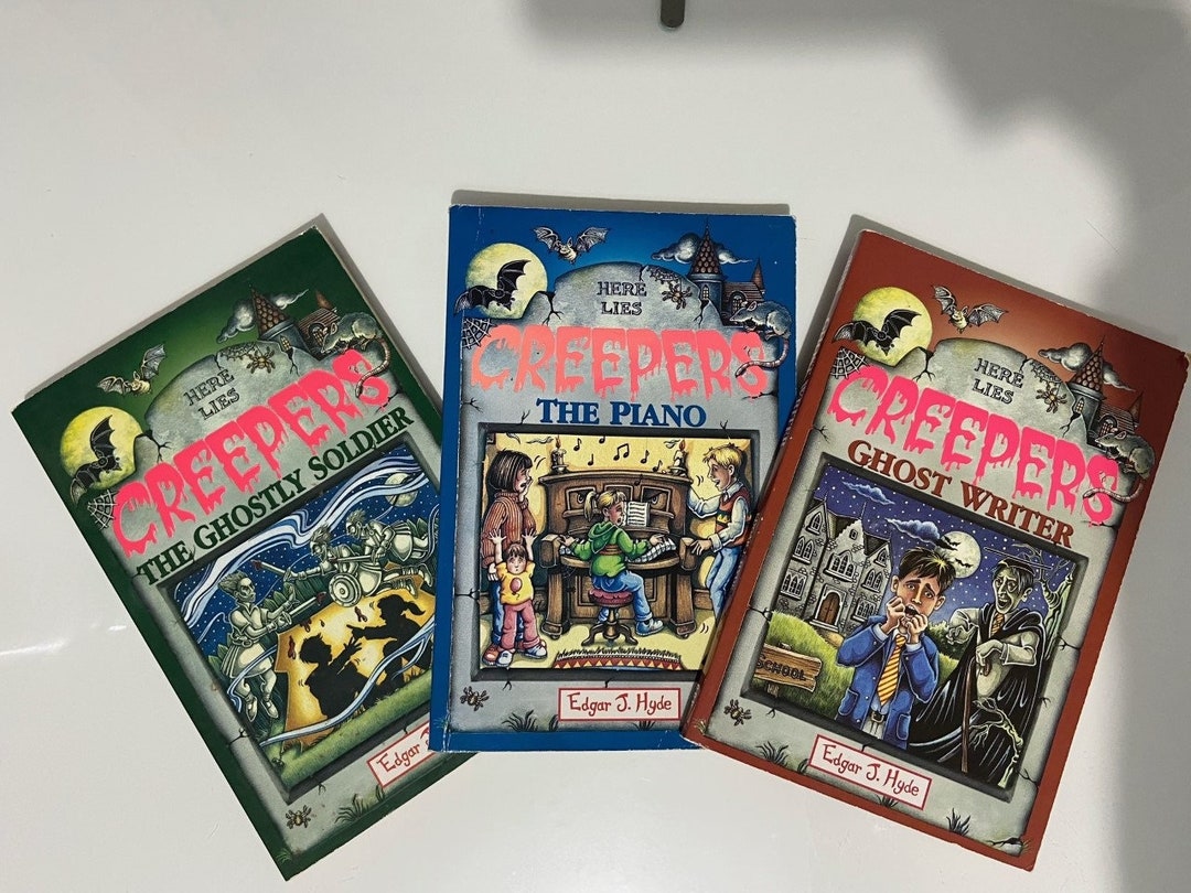 Vintage Creepers Books 1990's Similar to Goosebumps by Edgar J Hyde