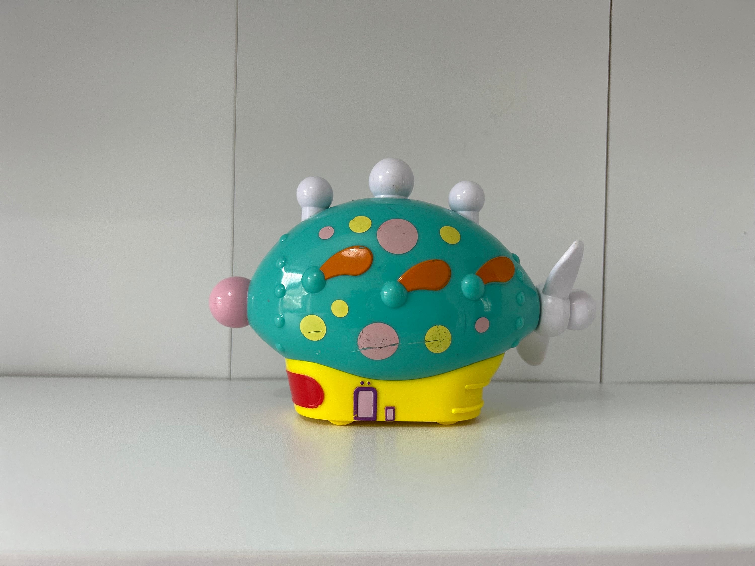 In the Night Garden Pinky Plonk Small Push Along Toy Rare