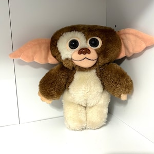 VTG Gizmo Mogwai, Gremlins, Warner Bros, Plush Toy, 40сm. Made in Spain,  From 1990s 