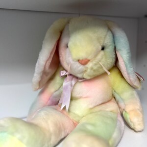 Ty Rainbow Bunny Etsy UK