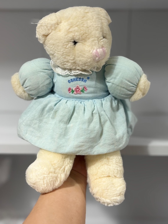 Teddy♡Bear　1011 tc134-8-hot-pink-bear-with-