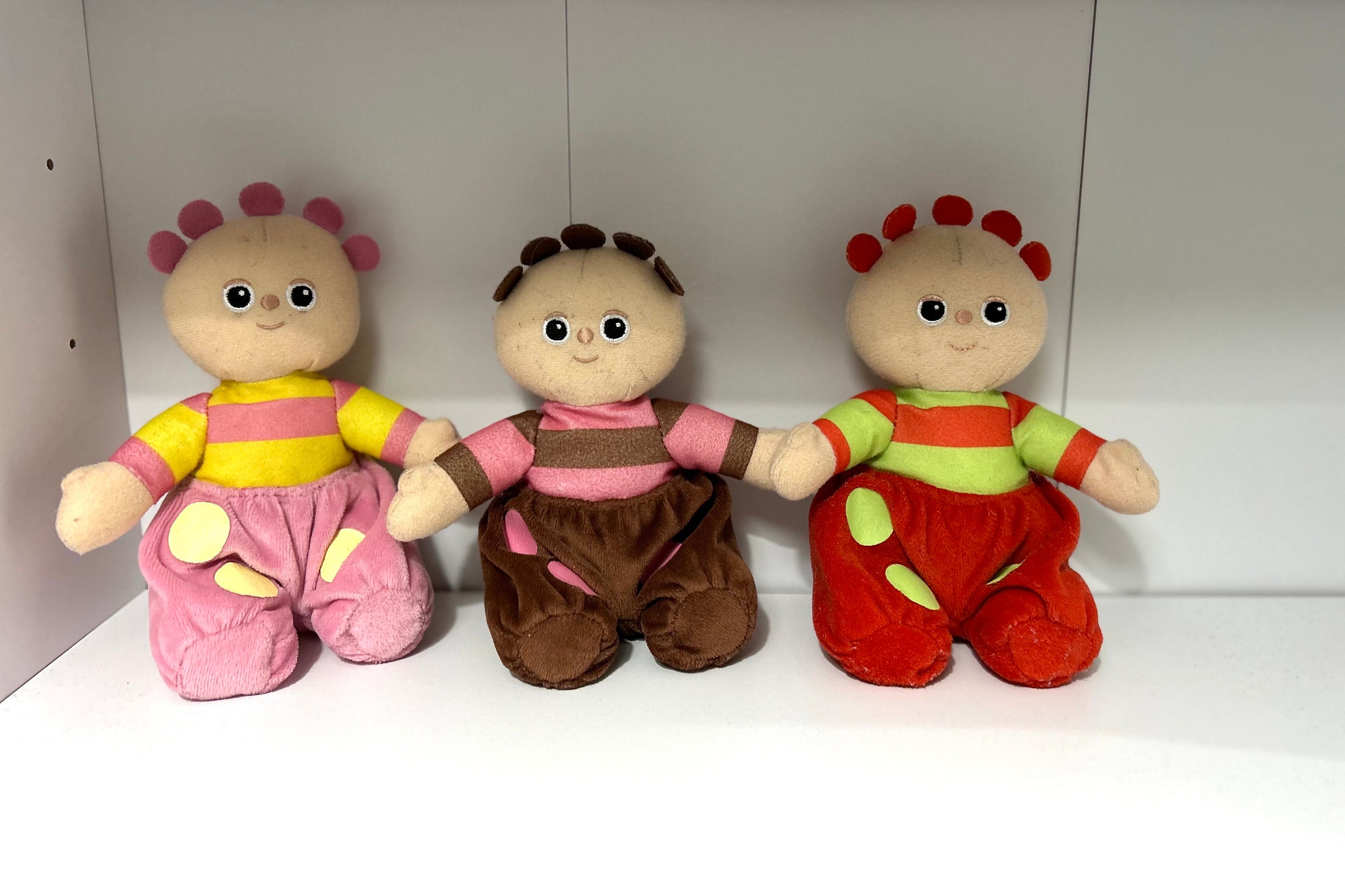 Vintage Tombliboo Set of 3 in the Night Garden Cbeebies Vintage Tombliboo Set of 3 in the Night Garden Cbeebies