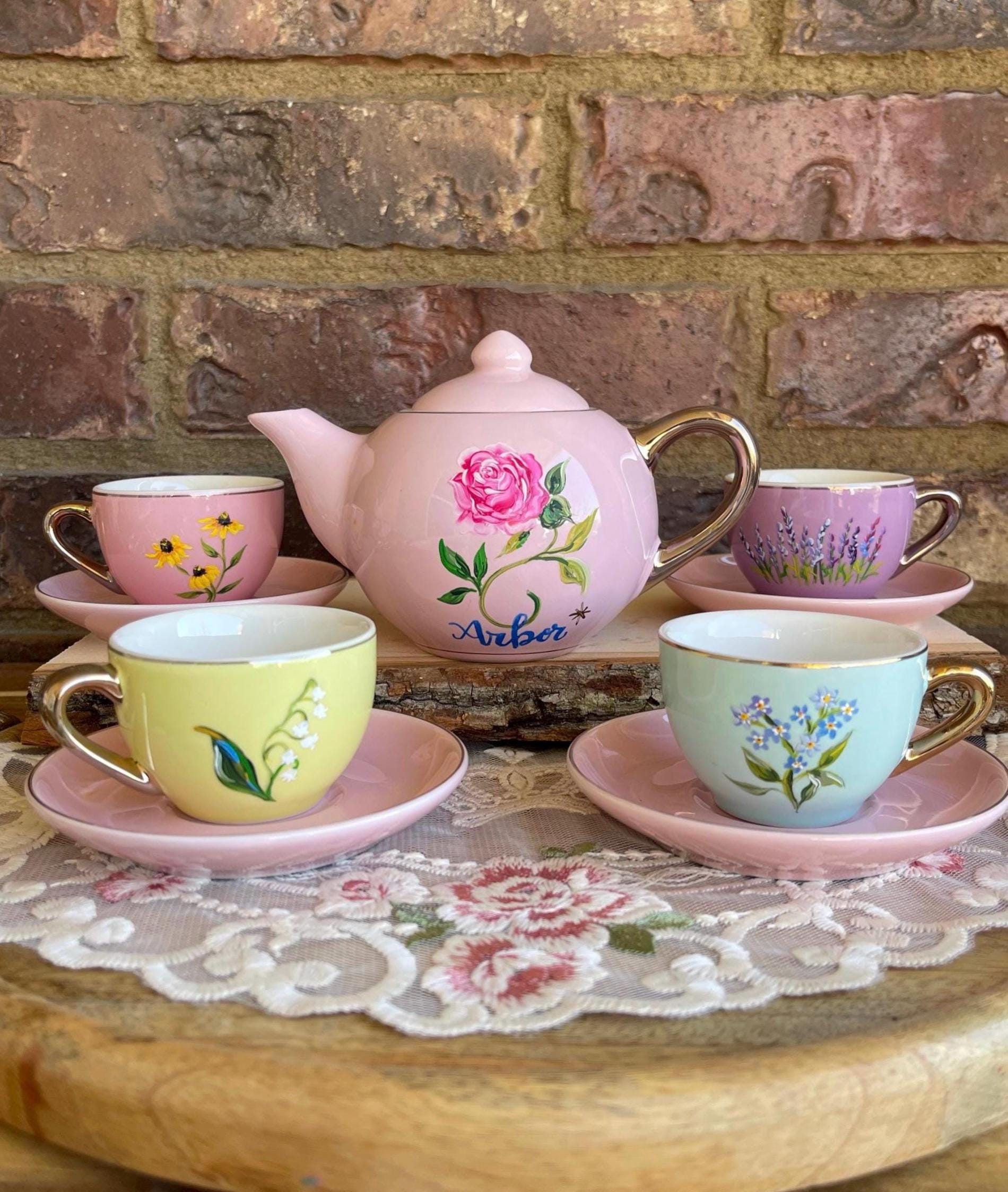 Party Set Childrens Tea Set Amazon Tea Set For Little Girls 1-3