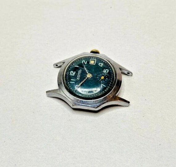 VOSTOK watch Black Dial Military Soviet Vintage M… - image 9