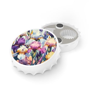 Floral Bottle Opener | Vintage Style, Gift for Garden Lovers, Wedding Favors, Home Bar Accessories, Outdoor Entertaining