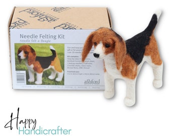 Beagle Dog Needle Felting Kit