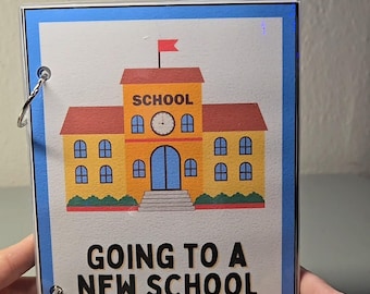 Going to a New School Social Story - Digital Download