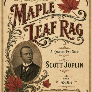 Spartito di Maple Leaf Rag, Scott Joplin Piano Solo PDF Download