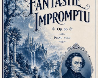Chopin Fantaisie-Impromptu Op. 66 Piano Solo Sheet Music (Digital Download)